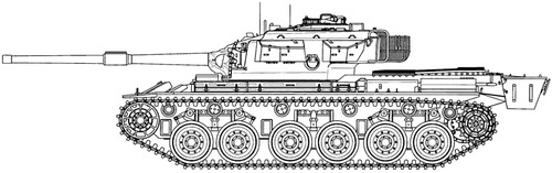 Blueprints Tanks Tanks C Centurion Mk 5 1 105mm