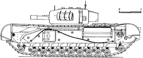 Blueprints > Tanks > Tanks C > Churchill Mk.V A22 Infantry Tank Mk.IV