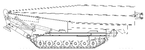 Blueprints Tanks Tanks T T 72 Bridge Layer