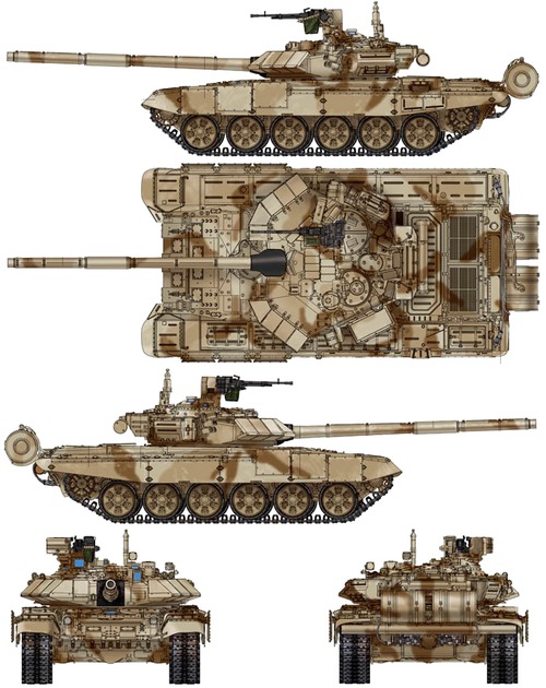 2015 - الجزائر تستلم حزمة ثالثة  من  [ دبابات T-90  ]   - صفحة 4 T_90sa-67214