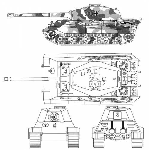 tiger tank blueprints