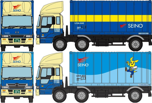 Blueprints > Trucks > Hino > Hino Super Dolphin Profia Container Car