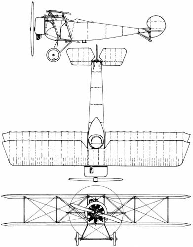 Blueprints > WW2 Airplanes > WW2 German > Fokker D-II