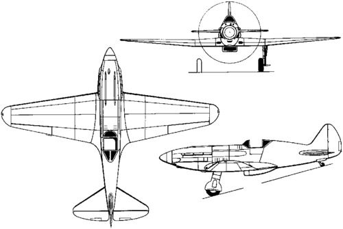 Blueprints > WW2 Airplanes > Mikoyan-Gurevich > Mikoyan-Gurevich