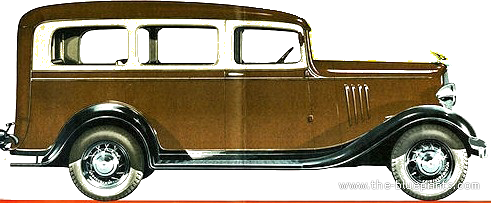 Blueprints > Cars > Chevrolet > Chevrolet Suburban Carryall (1935)