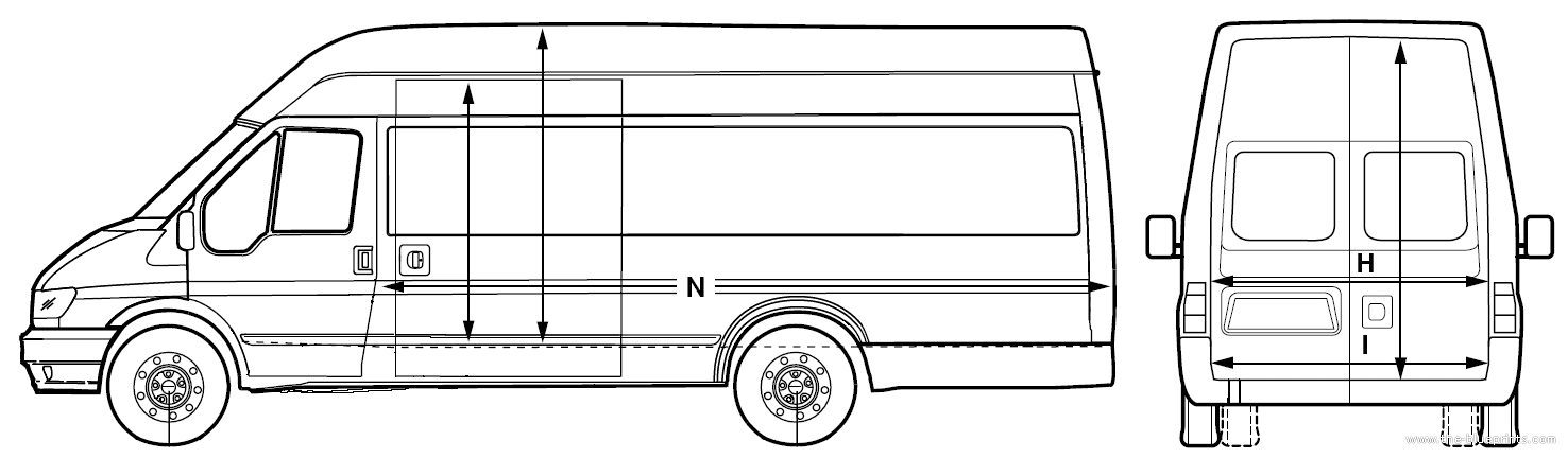 2005 Ford transit lwb dimensions #9