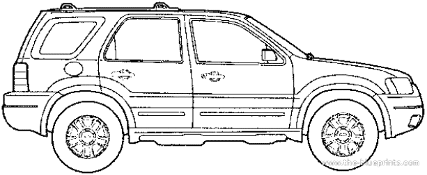 Ford escape blueprints #8