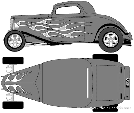 1934 Ford blueprints