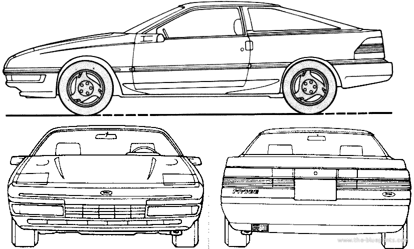1990 Ford probe gt diagram