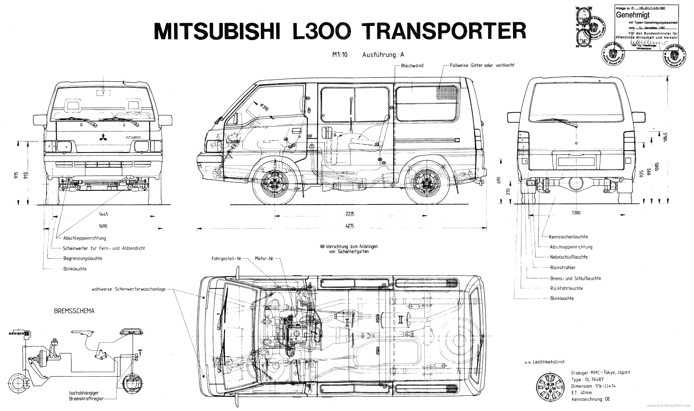 The-Blueprints.com - Blueprints > Cars > Mitsubishi ... nissan micra k10 wiring diagram 