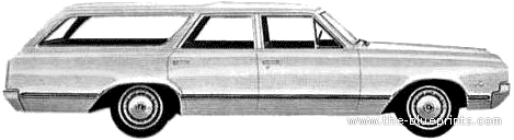 blueprints cars oldsmobile oldsmobile f 85 deluxe station wagon 1965 the blueprints