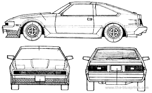 Blueprints Cars Toyota Toyota Cellica Xx 2800gt