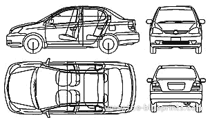 Toyota Vitz Platz 1999-2005 Устройство техническое обслуживание и ремонт