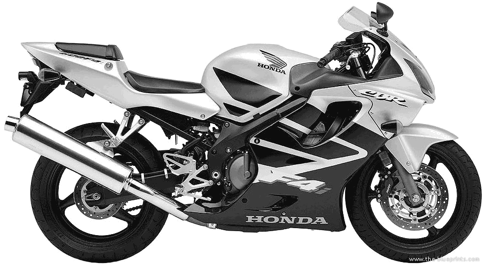 Honda cbr 600 blueprints #2