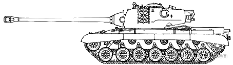 Blueprints Tanks Ww2 Tanks Soviet Union T32 90mm