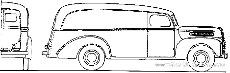 truck 1946 coloring pages