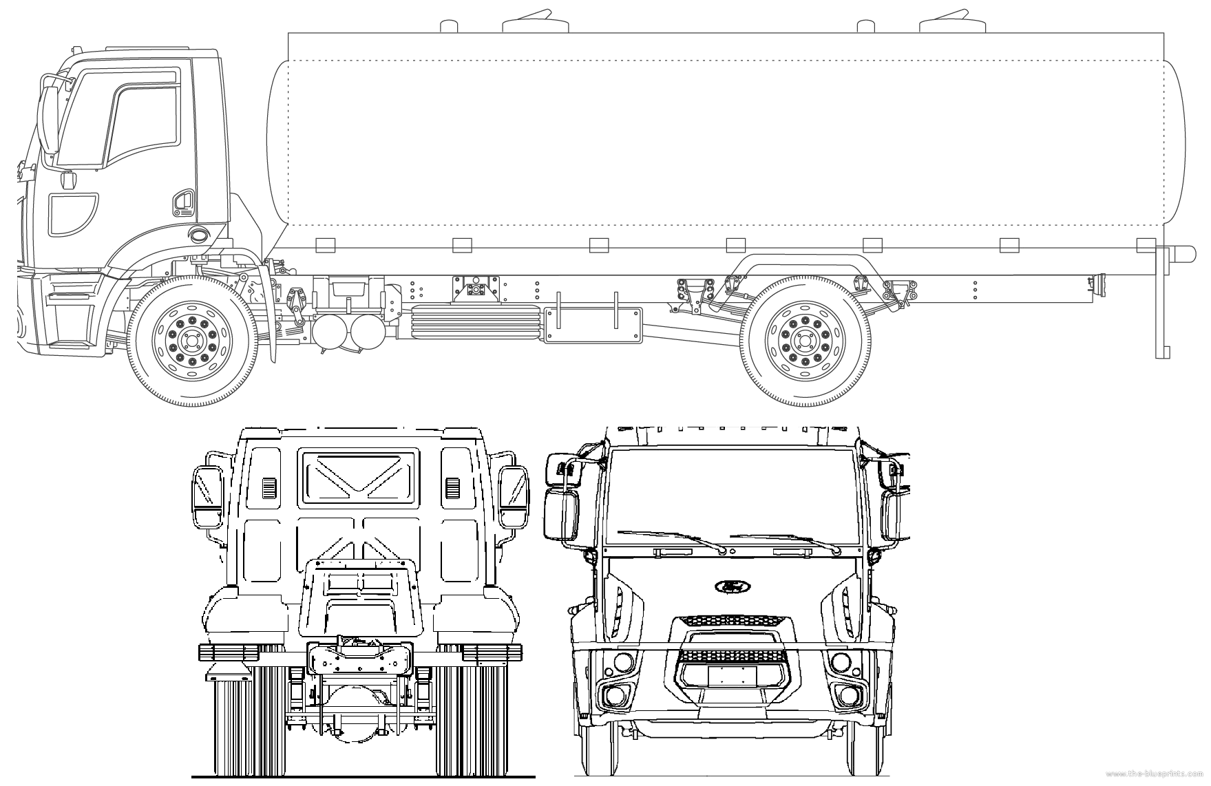 Ford truck blueprints #9