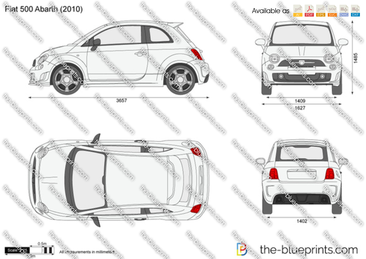 Templates - Cars - Fiat - Fiat 500 L