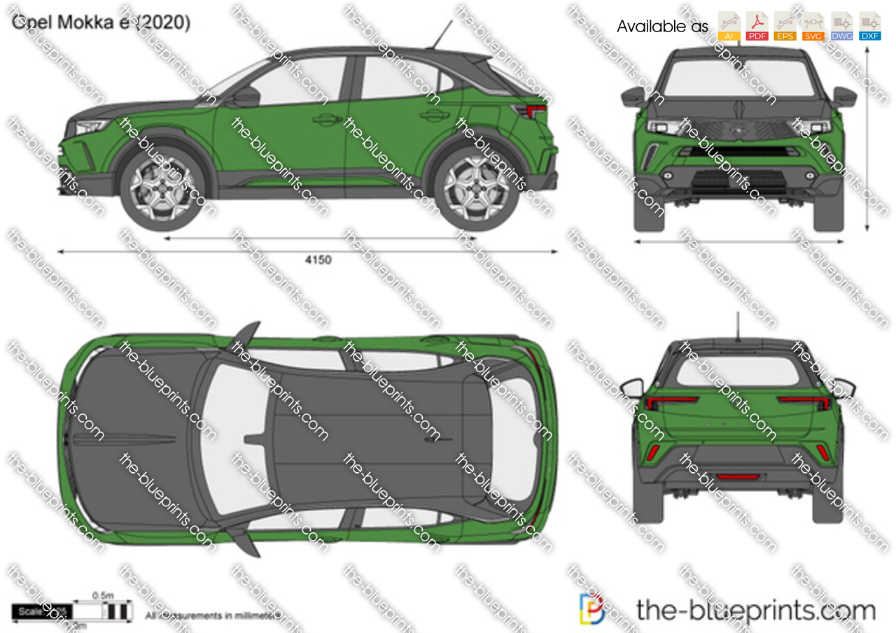Dimensions: Mercedes-Benz E-Class 2023-present vs. Opel Mokka 2020-present