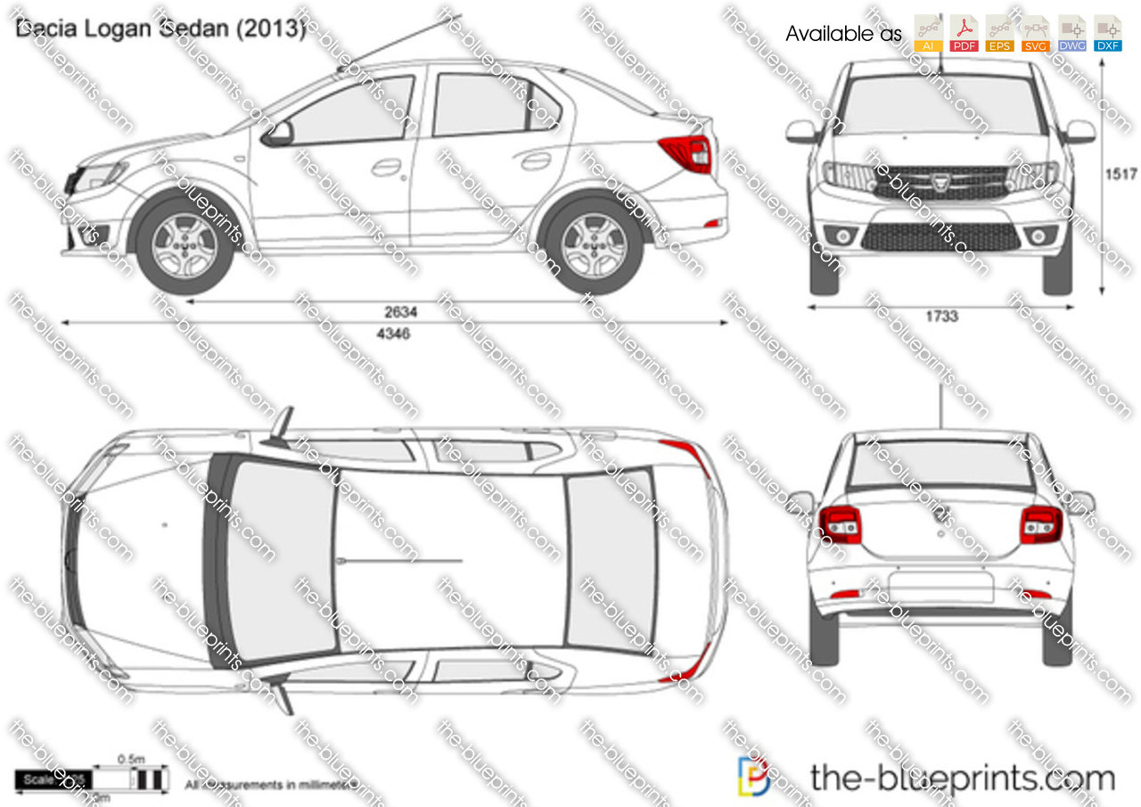 Blueprints > Cars > Dacia > Dacia Logan MCV (2009)
