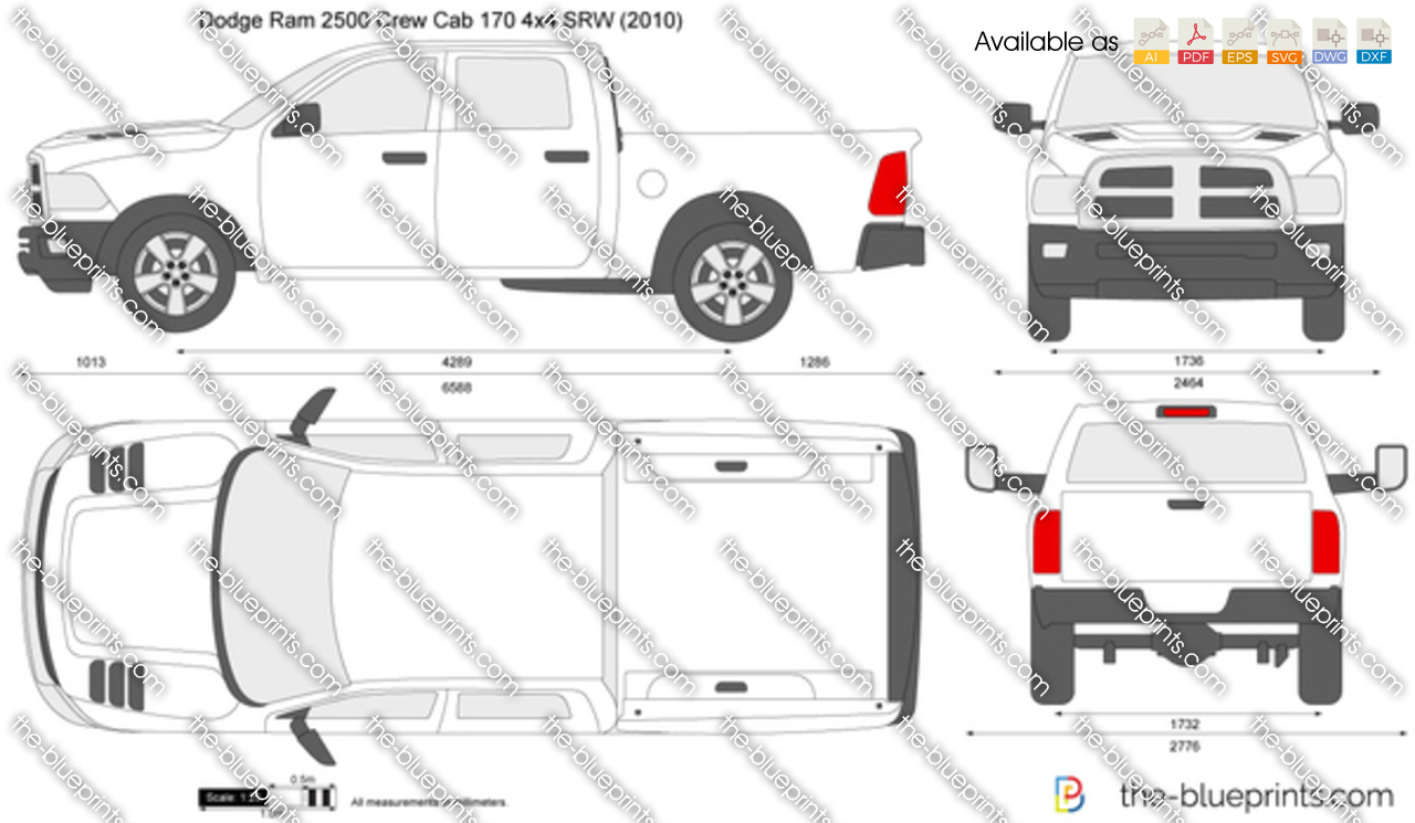 Dodge Ram 2500 Crew Cab 170 4x4 SRW 2018