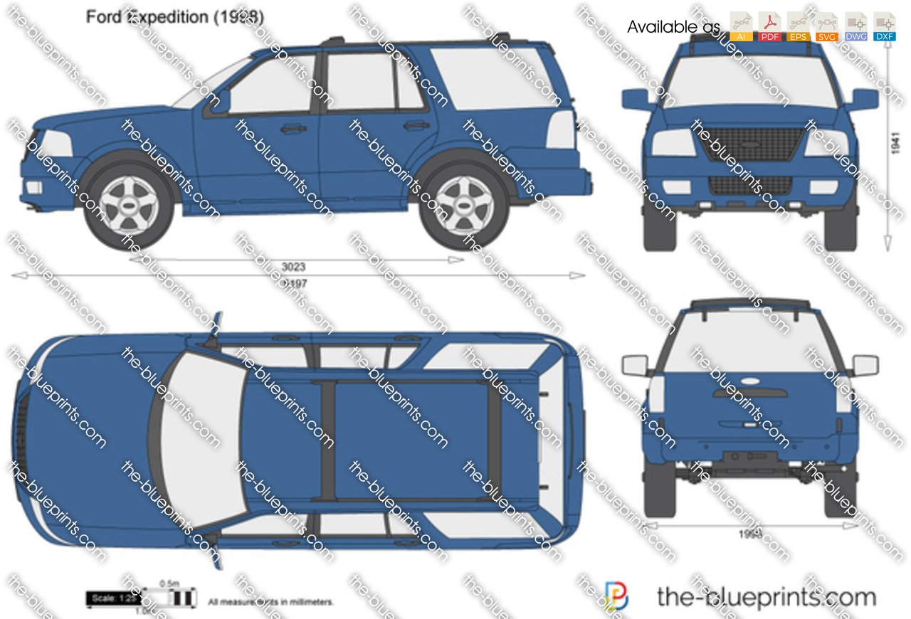 Ford expedition cad drawing
