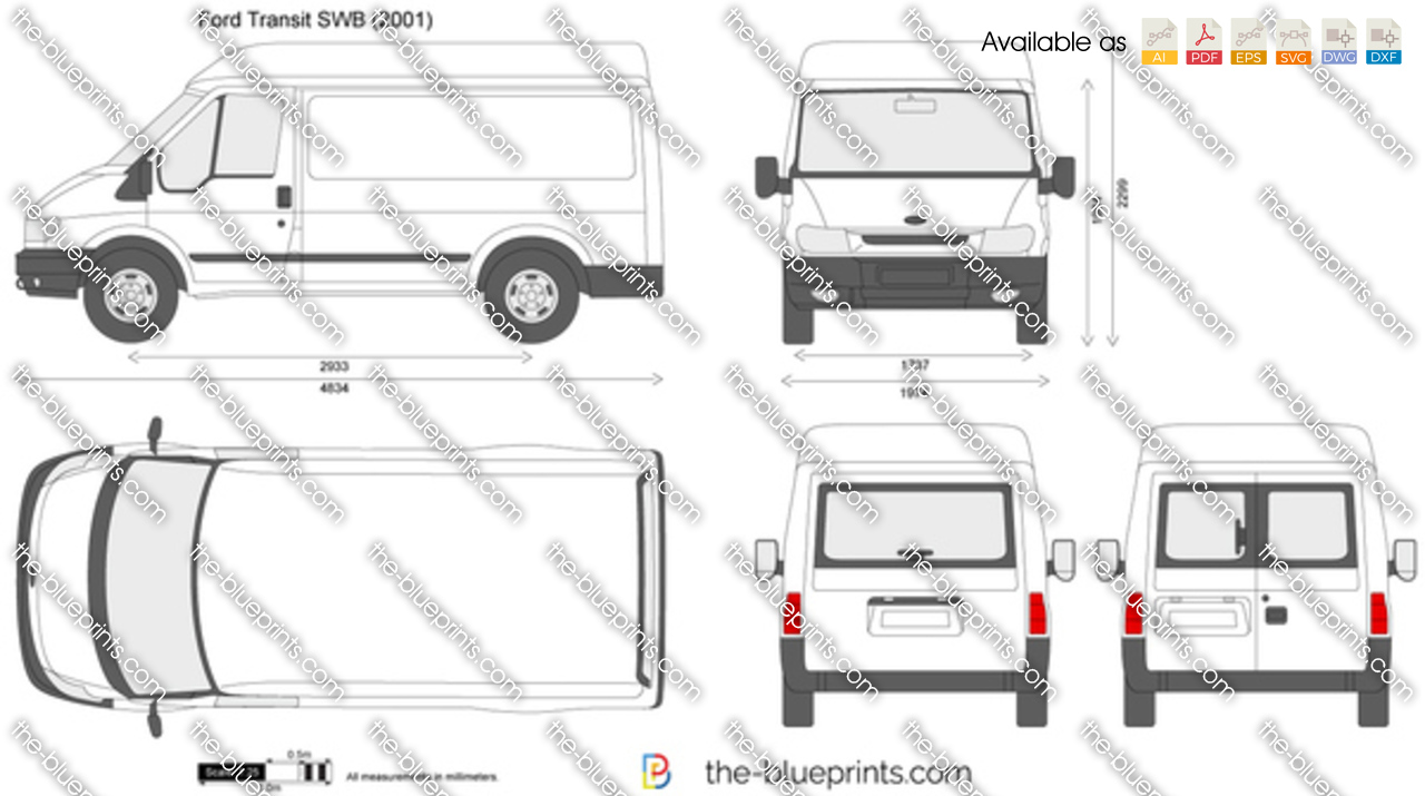 2005 Ford transit swb dimensions #1