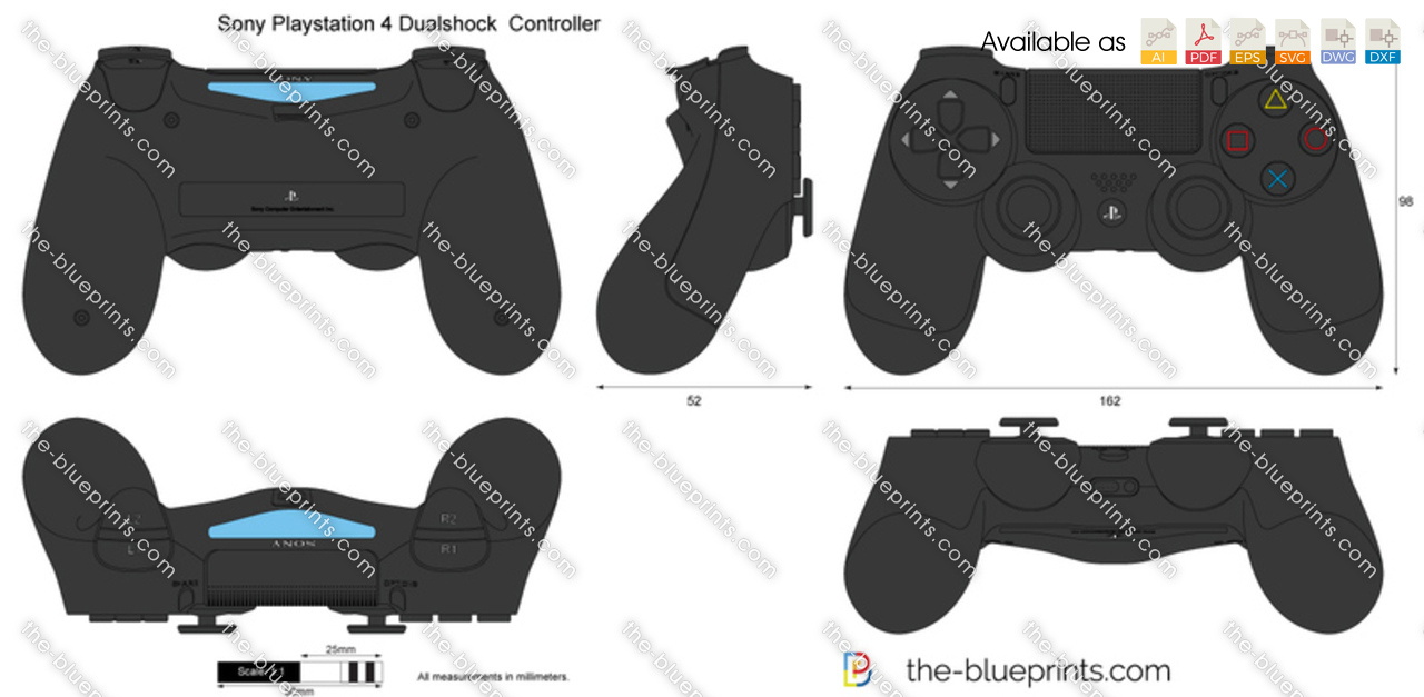 ps4 controller dimensions