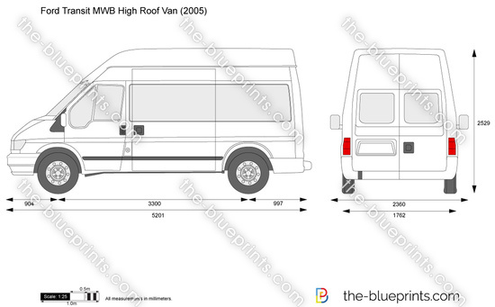 Ford transit mwb high roof dimensions #4