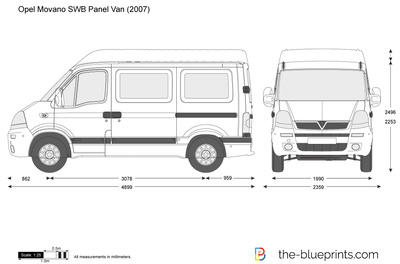 Opel Movano SWB Panel Van