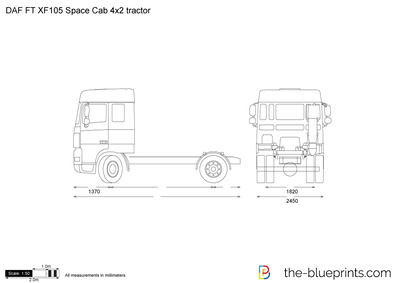 DAF FT XF105 Space Cab 4x2 tractor