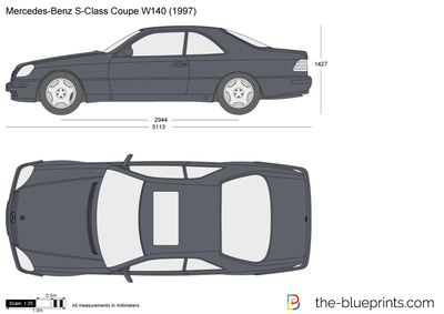 Mercedes-Benz S-Class Coupe W140