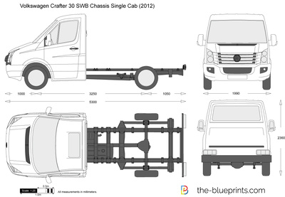 Volkswagen Crafter 30 SWB Chassis Single Cab