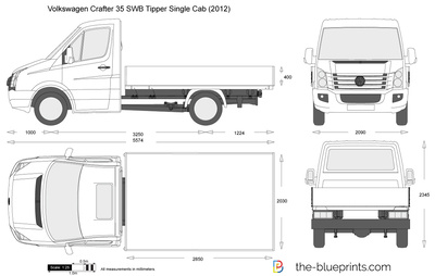 Volkswagen Crafter 35 SWB Tipper Single Cab