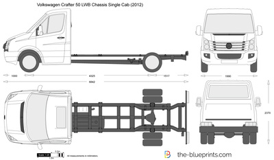 Volkswagen Crafter 50 LWB Chassis Single Cab