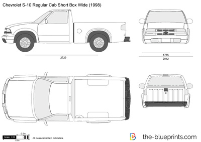 Chevrolet S-10 Regular Cab Short Box Wide