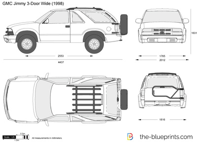 GMC Jimmy 3-Door Wide