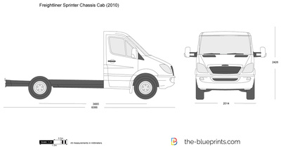 Freightliner Sprinter 144-inch wheelbase Cab Chassis