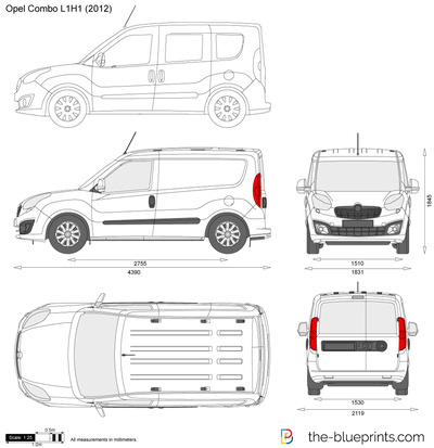 Vector Drawings - Opel