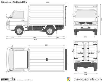 Mitsubishi L300 Mobil Box