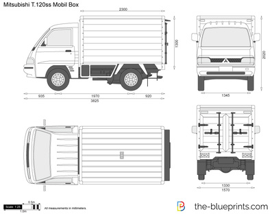 Mitsubishi T.120ss Mobil Box