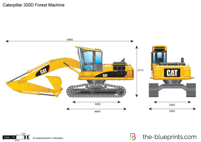 Caterpillar 320D Forest Machine