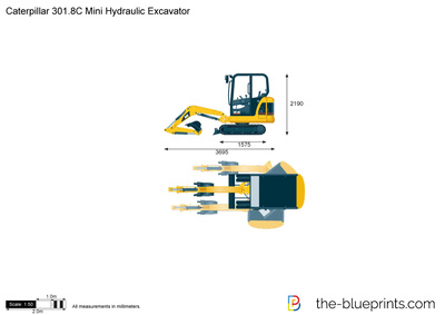 Caterpillar 301.8C Mini Hydraulic Excavator