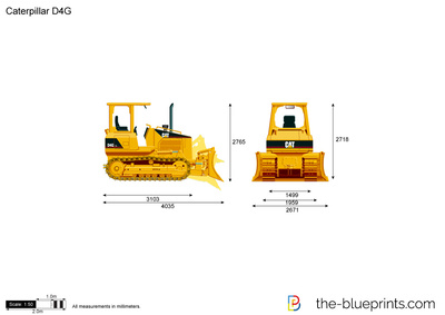 Caterpillar D4G Track-Type Tractor