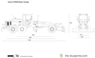 Volvo G780B Motor Grader