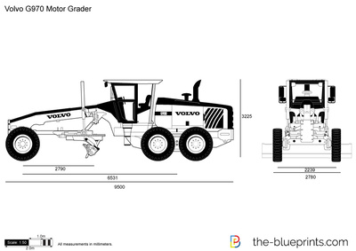 Volvo G970 Motor Grader