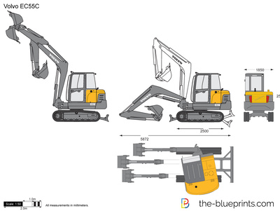 Volvo EC55C Crawler Excavator