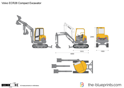 Volvo ECR28 Compact Excavator