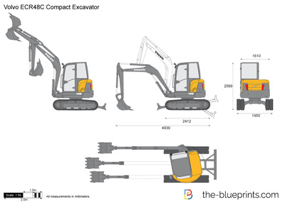 Volvo ECR48C Compact Excavator