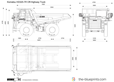 Komatsu HD325-7R Off-Highway Truck